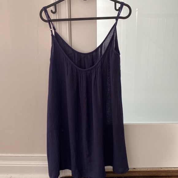 3 for $20 - Pink Woman Navy Blue Coverup Mini Dress - Picture 5 of 5